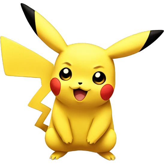 Pikachu for pokemon sad emoji