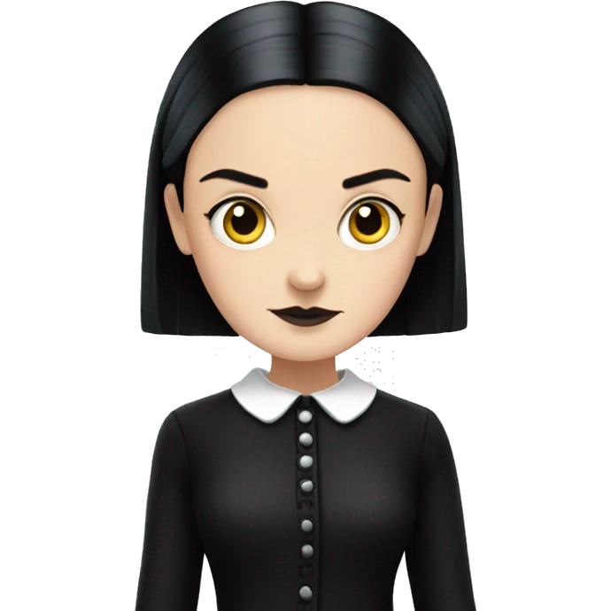 Wednesday Addams emoji
