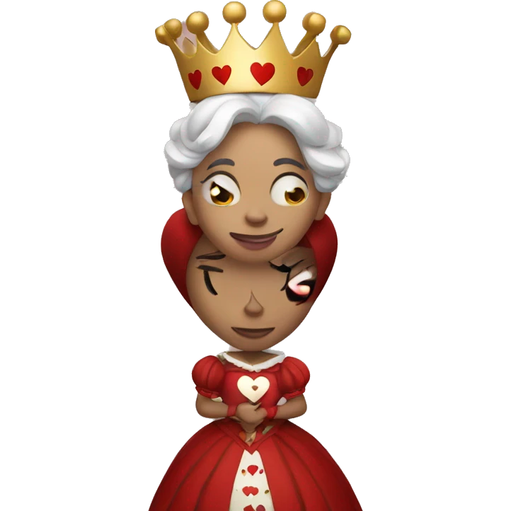 Queen of Hearts emoji