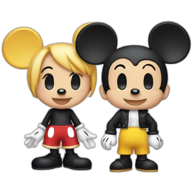 Mickey ken minie emoji