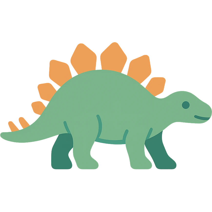 Stegosaurus emoji