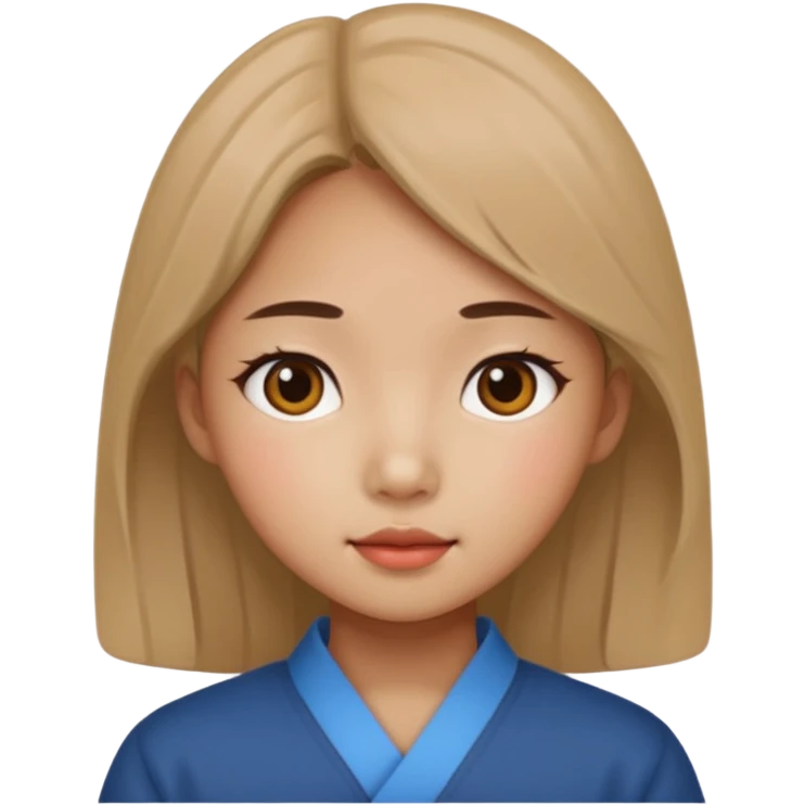 Korean girl emoji