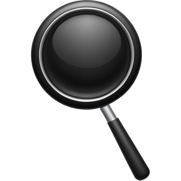 black search icon emoji