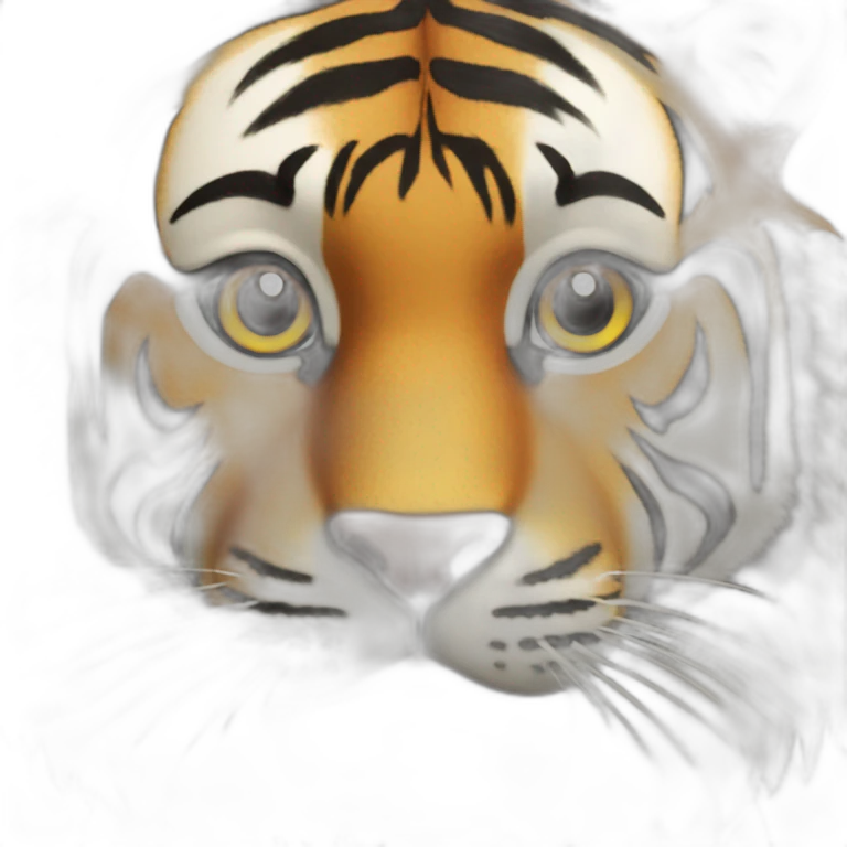 Tiger + nut emoji