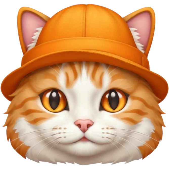 A cat ave hat emoji