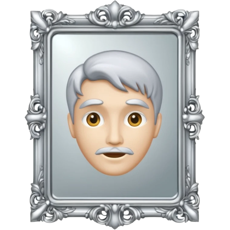 talking mirror emoji