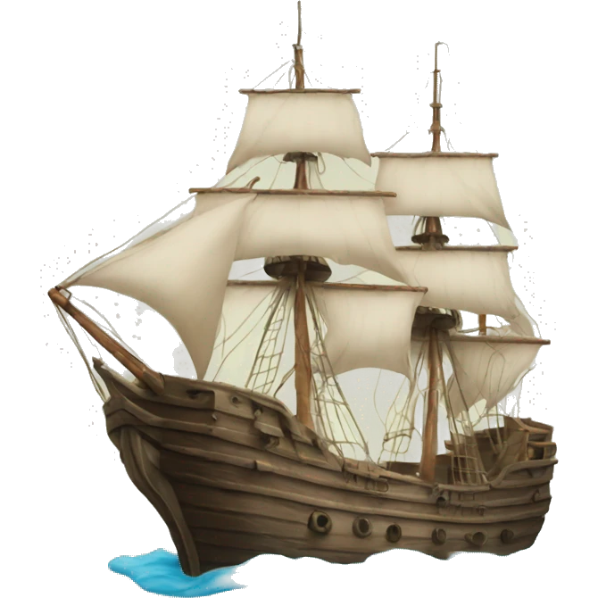 old ship emoji
