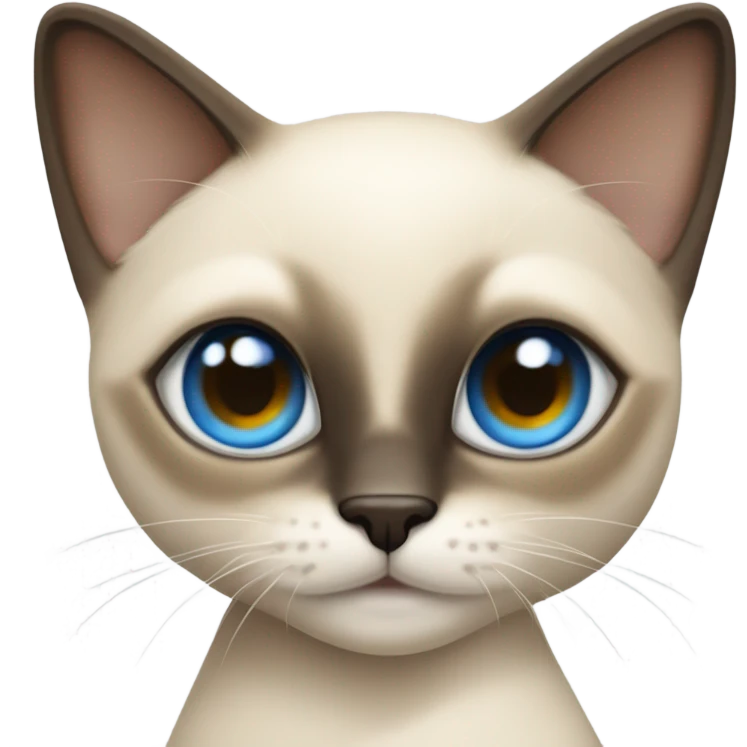  A siyam cat  emoji