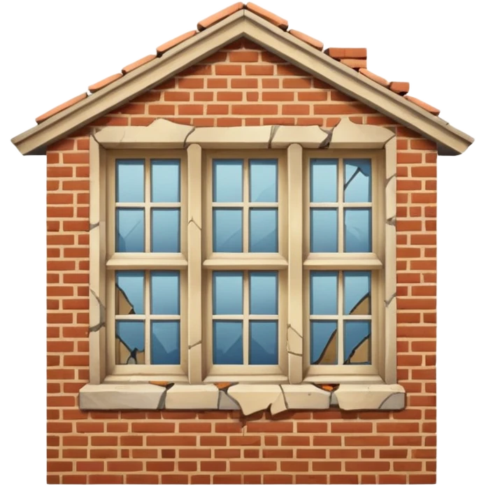 House with problem emoji