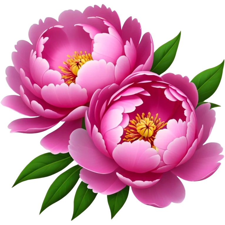 Peonias emoji