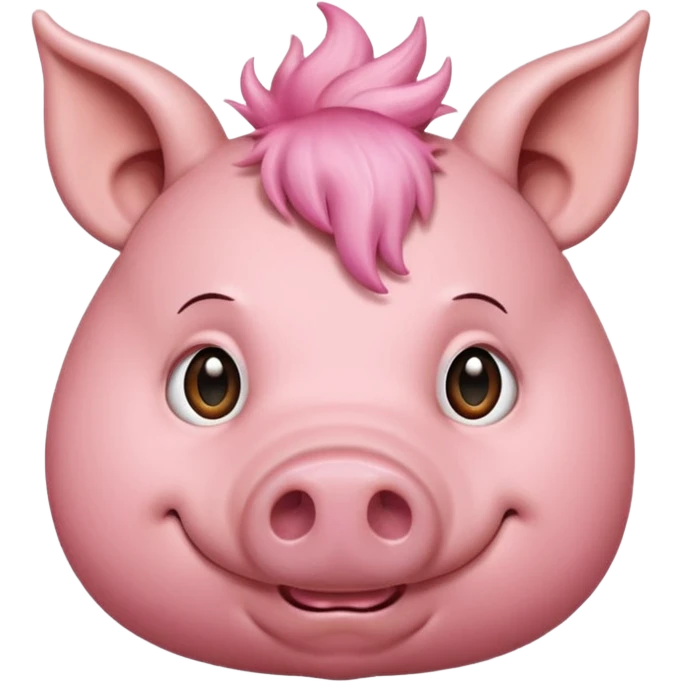 horns pig emoji