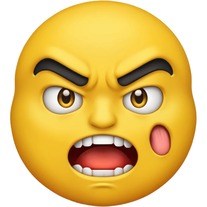 angry  emoji just like in the pacman  emoji