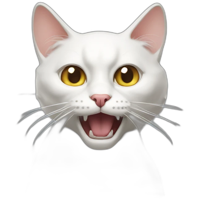 walter white cat meowing emoji