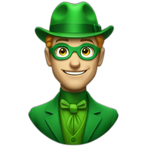 The riddler emoji