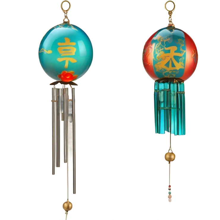 Japanese wind chime emoji