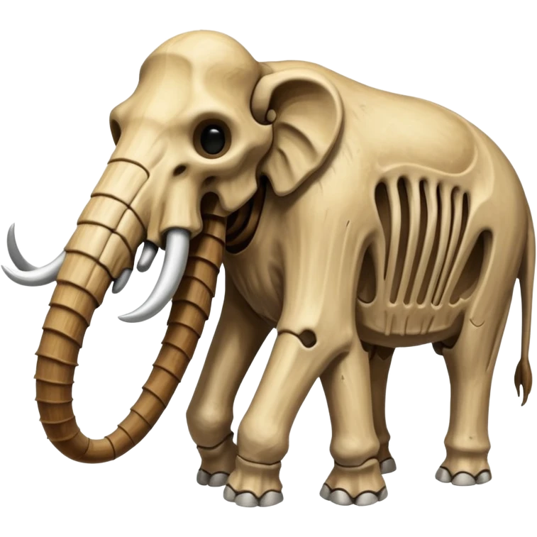 skeleton of a mammoth emoji