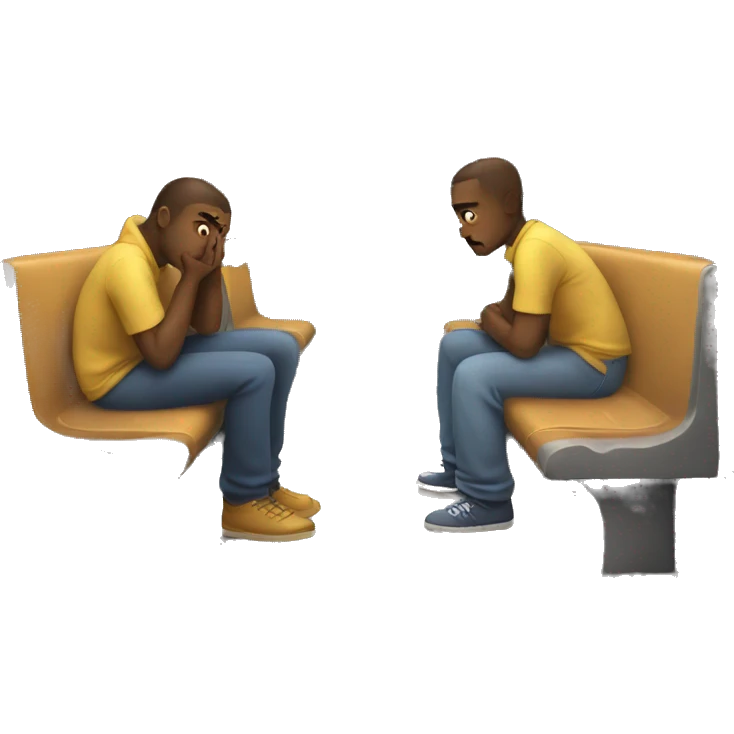 sad to Miss a train and see the train leaving emoji