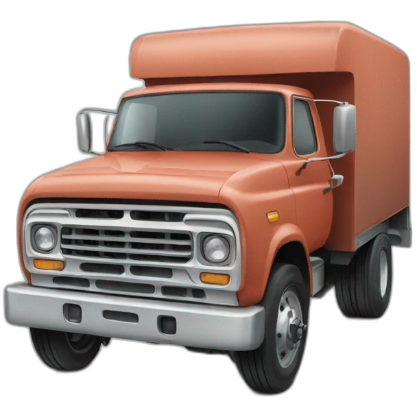 Garage truck emoji