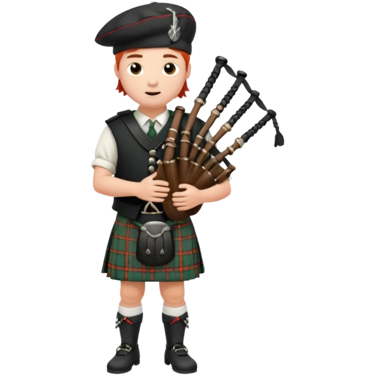piper playing the bagpipes emoji