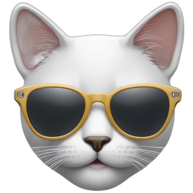cat with sun glasses emoji