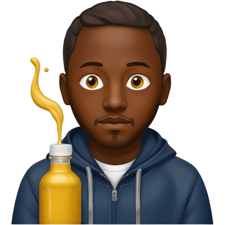Kendrick lamar with mustard  emoji