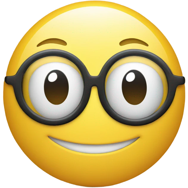 Textbook with a smiley face  emoji