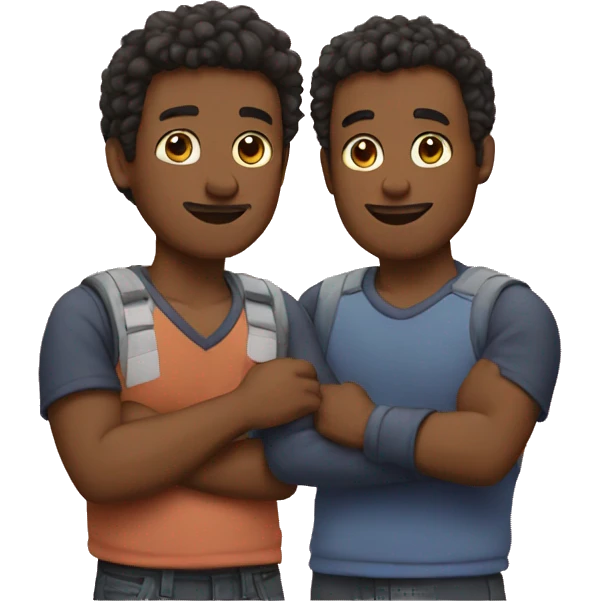 two men in love with each other emoji