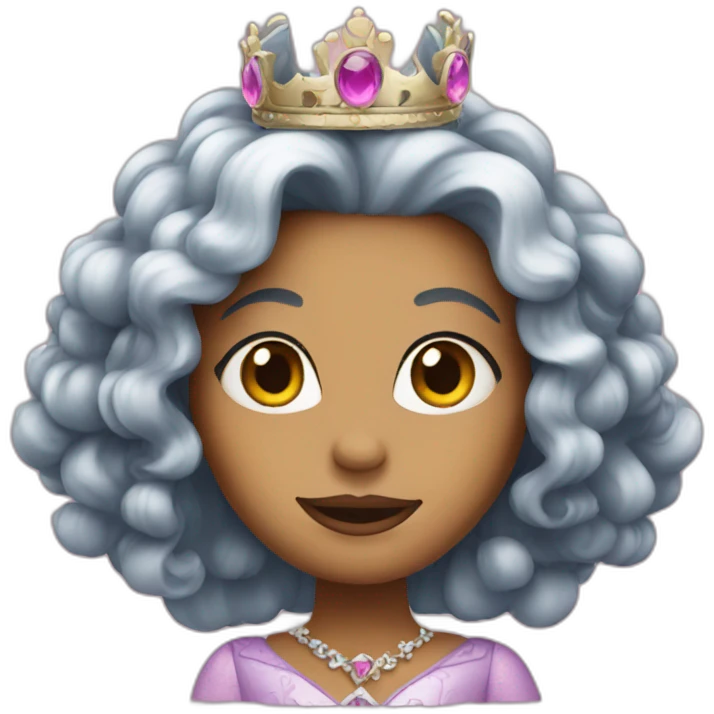 Queen princess emoji