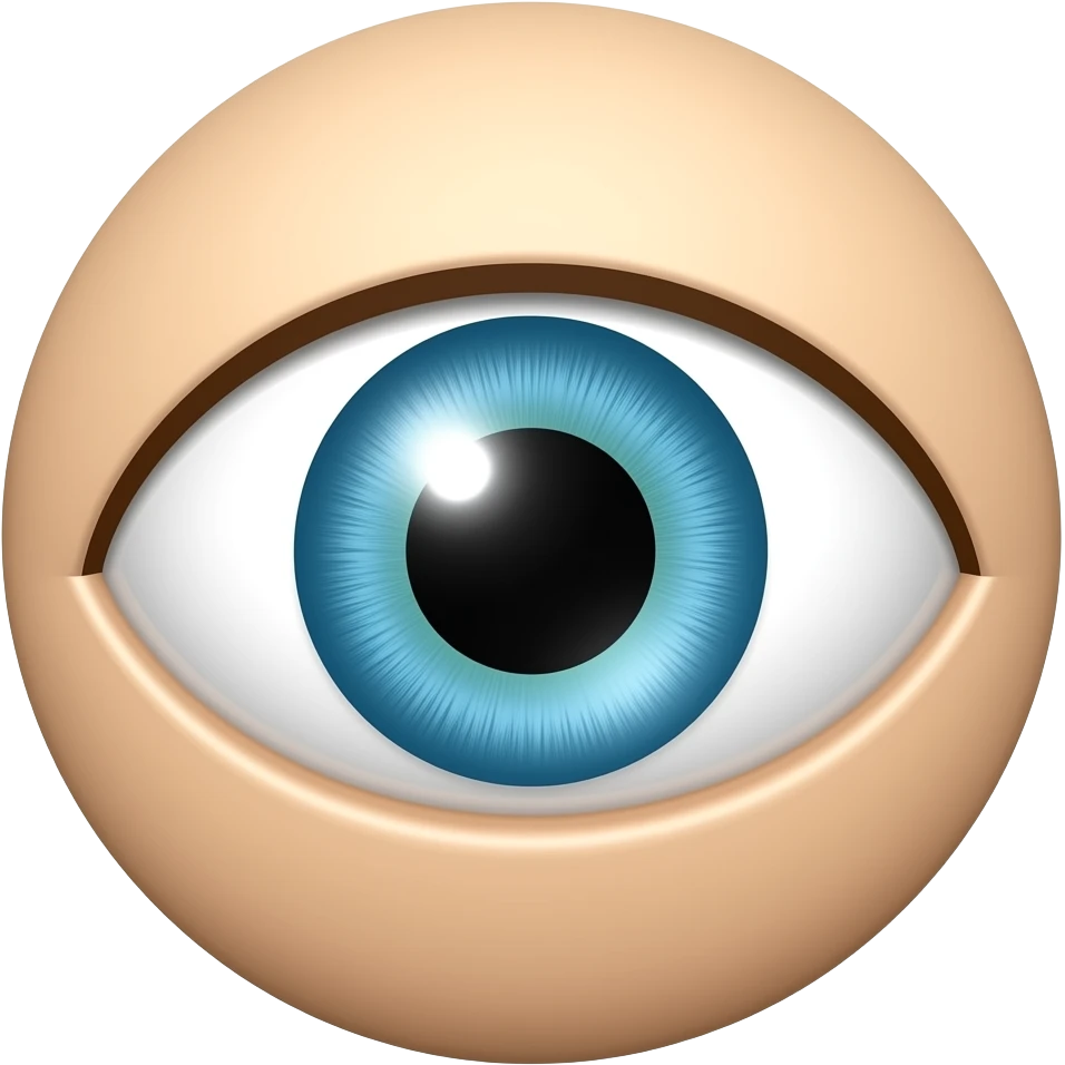 eye scanning a picture emoji