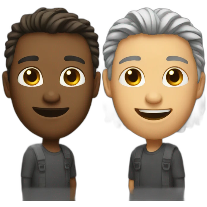 two emoji