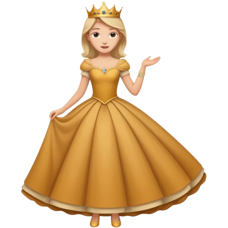 curtsey (girl curtseying to a queen) emoji