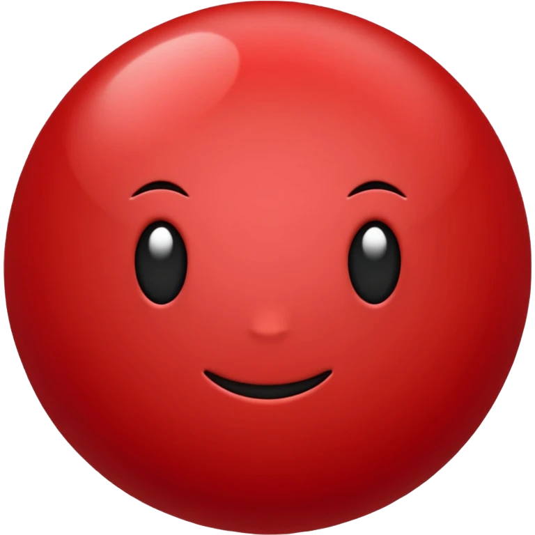 write "RED" emoji