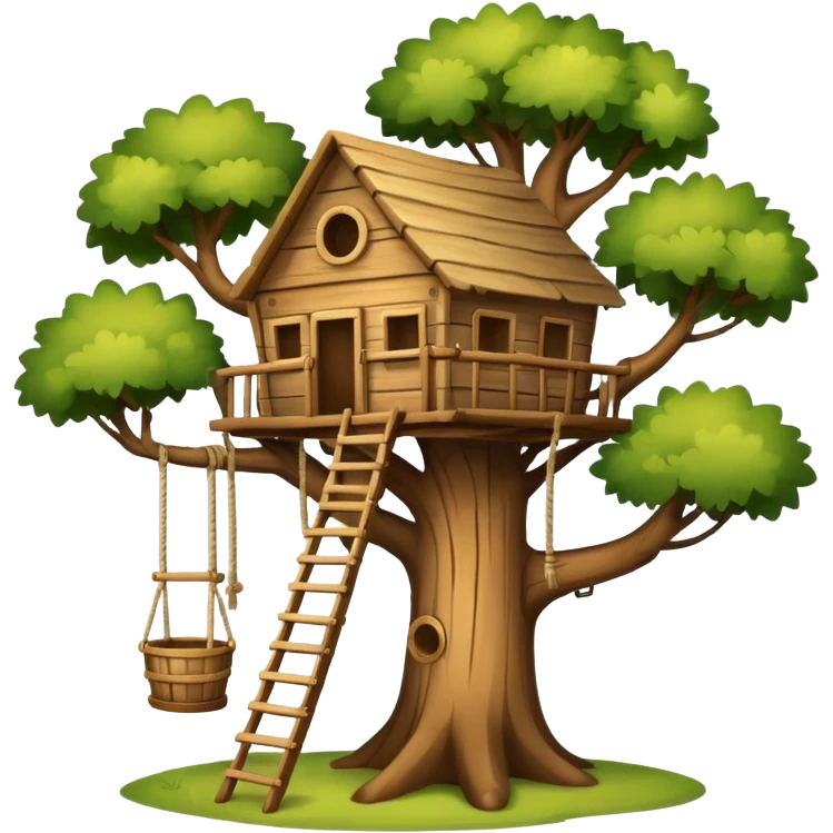 A treehouse emoji