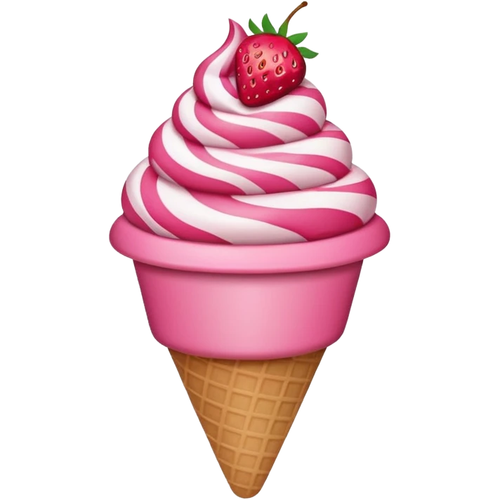ice cream cup emoji