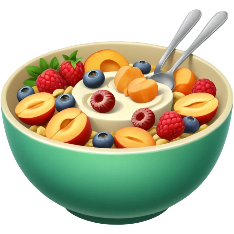 healthy bowl emoji