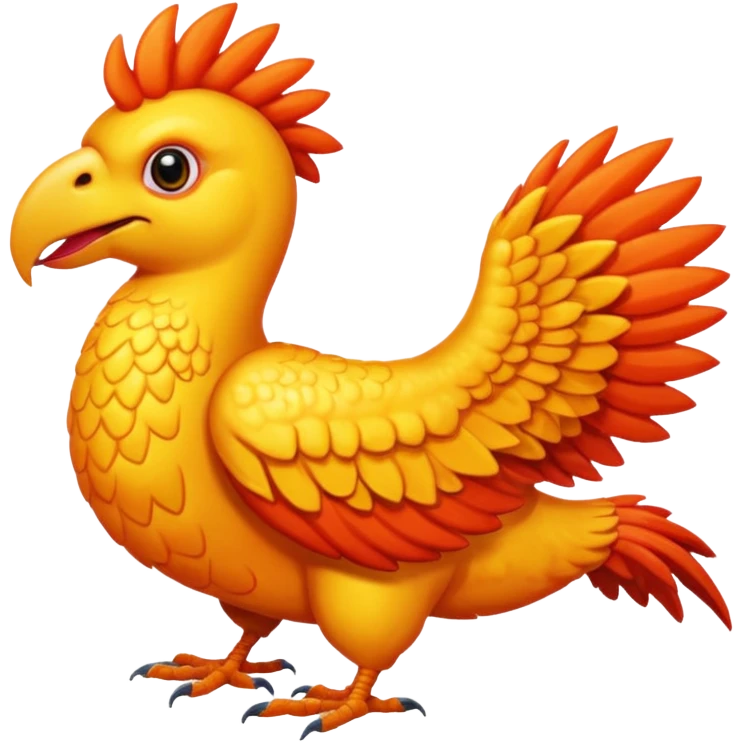 A cockatrice emoji