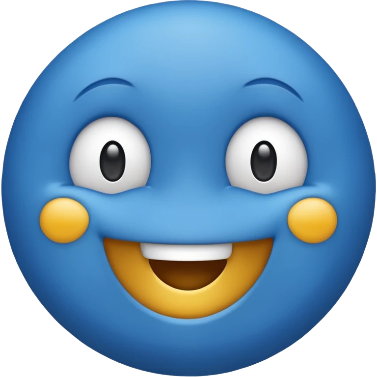 blue emoji emoji