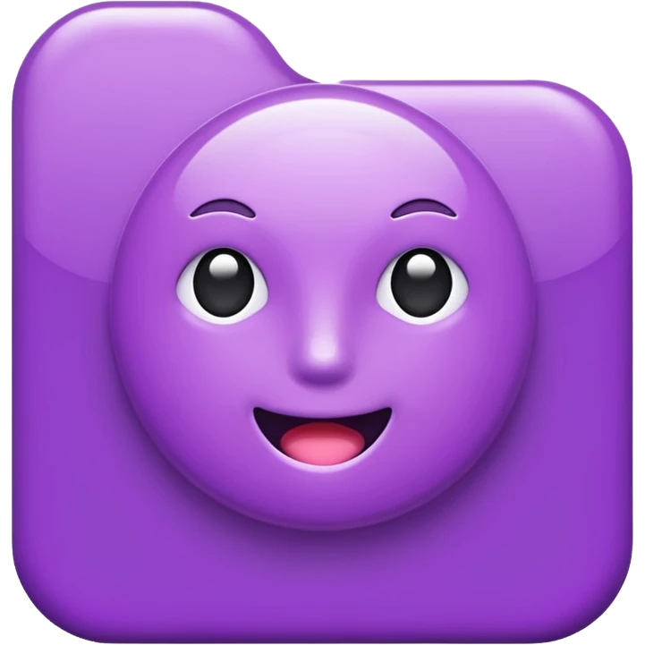 purple notification emoji