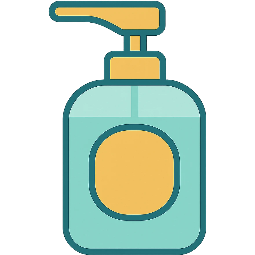 flat design style soap dispenser emoji