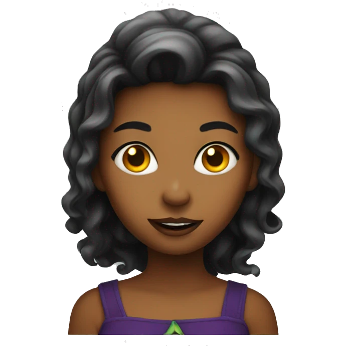 Halloween girl emoji