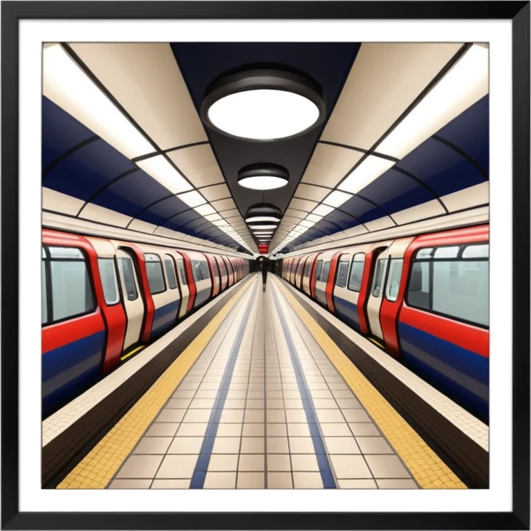 London underground emoji