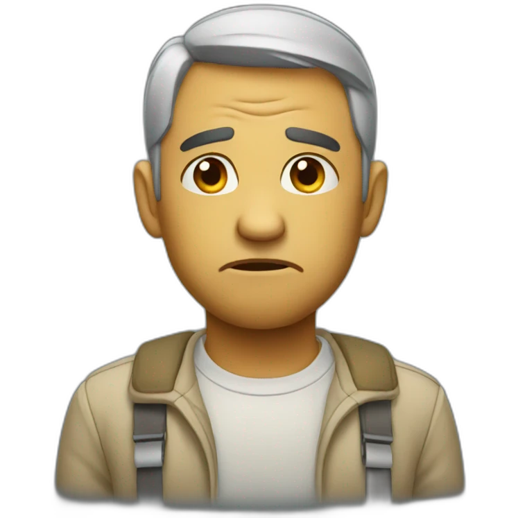 disappointed emoji