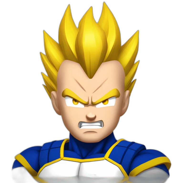 vegeta super saiyan emoji