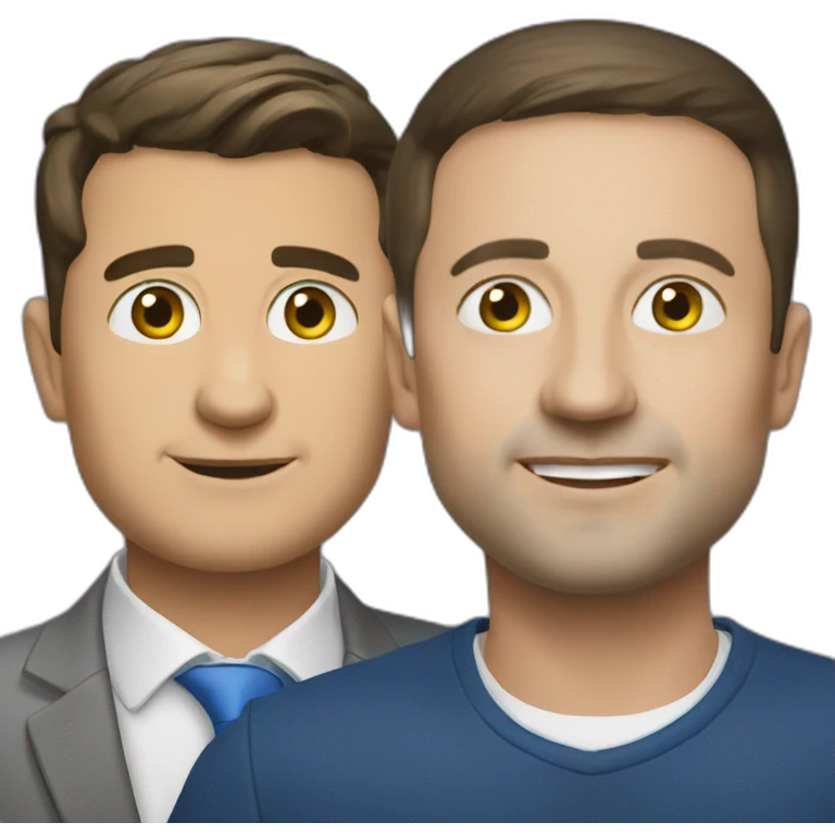 Zelensky and Ukraine emoji