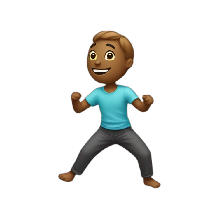 Chat qui danse emoji