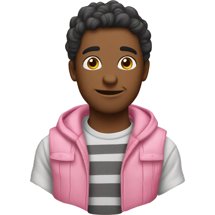 Собака йорк с розовым шарфом emoji