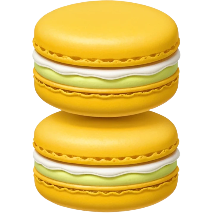 macaron jaune seul emoji