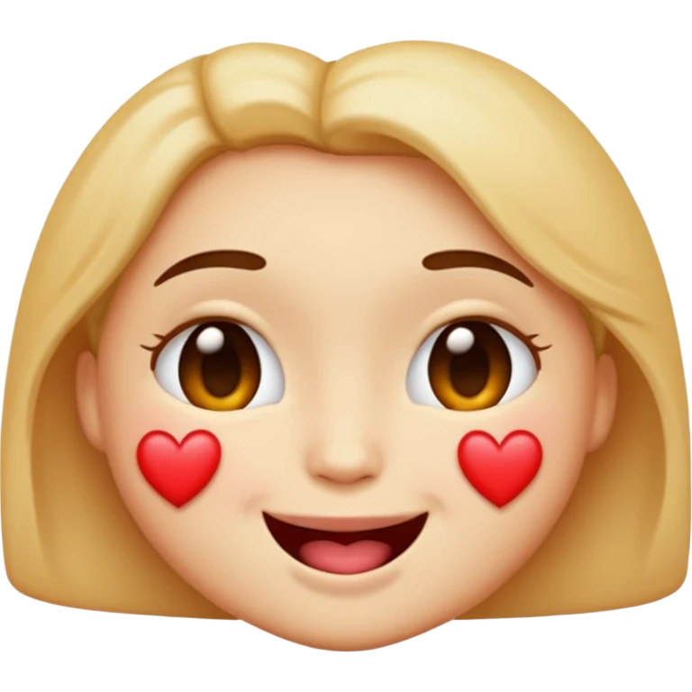 A single emoji that's feeling extreme happiness. Blushing and feeling in love. Grinning and smiling and making a kissy face. Something sweet and perfect to send to someone you love. Not a familiar love something deep and profound. Something unique. emoji