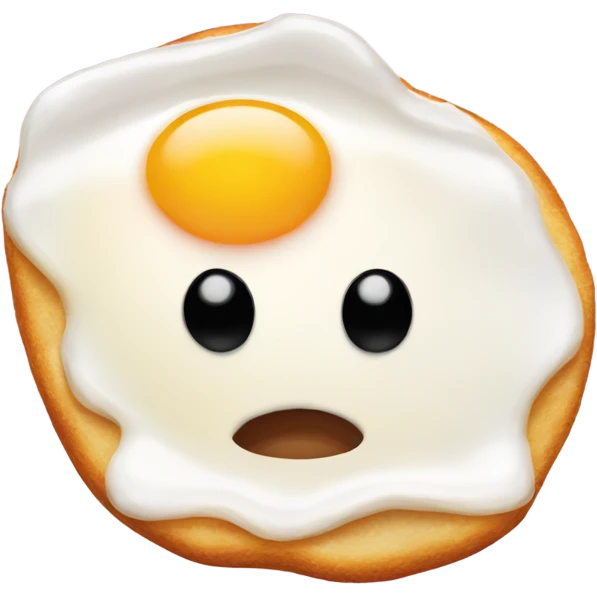 Fried egg emoji