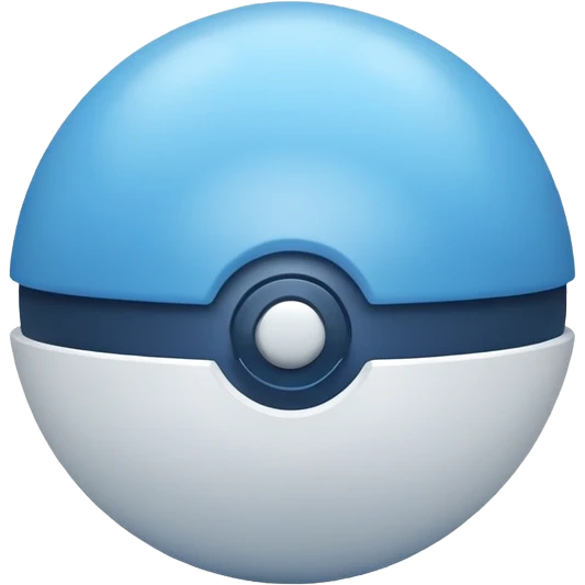 blue pokeball emoji